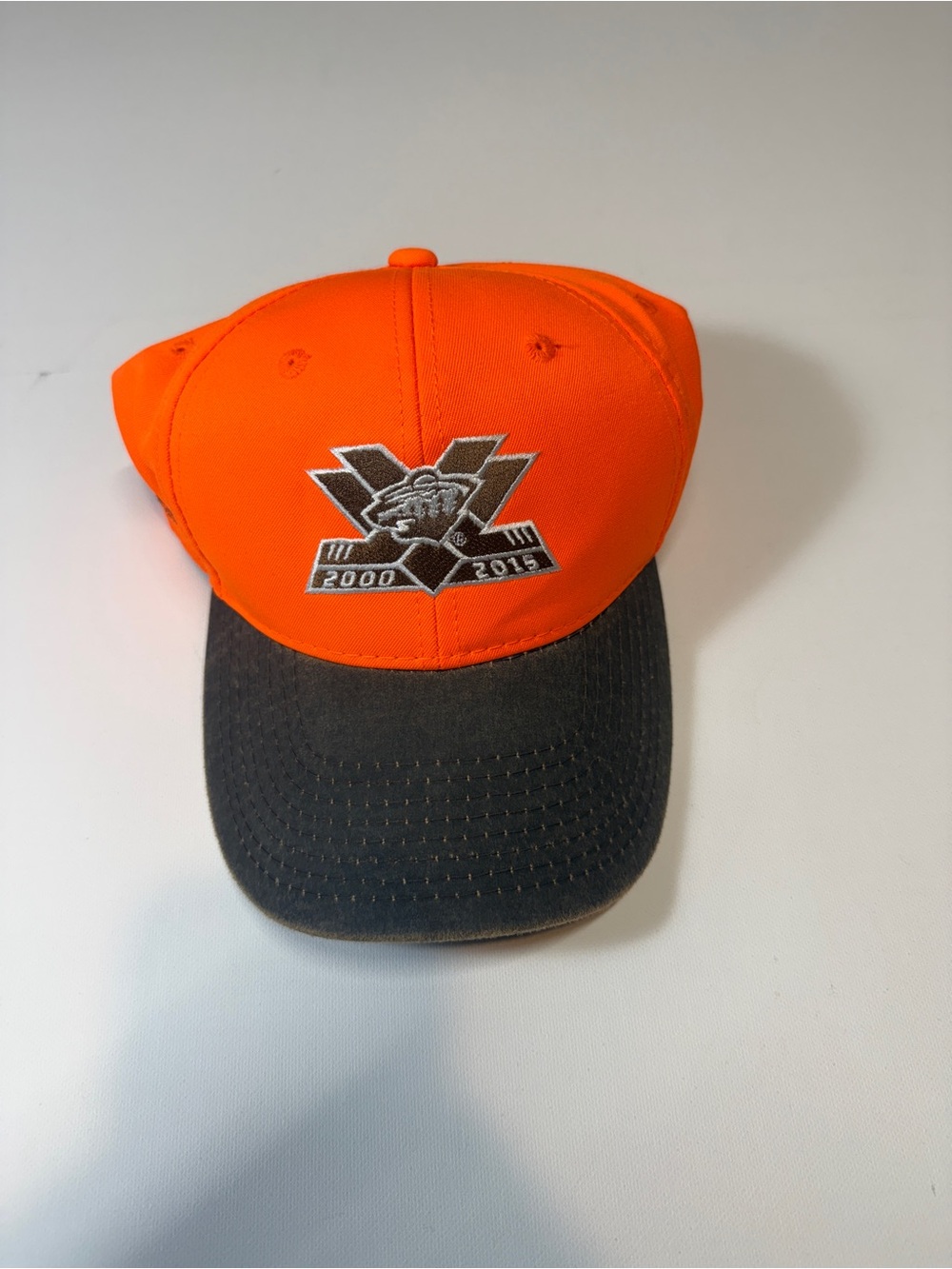 Orange and Black Embroidered Logo Baseball Cap MN‎ Wild